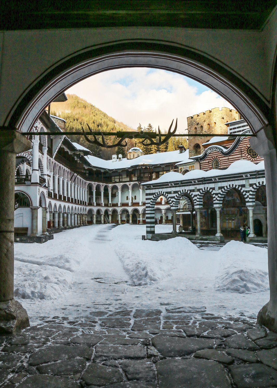 Rila Monastery Entrance
