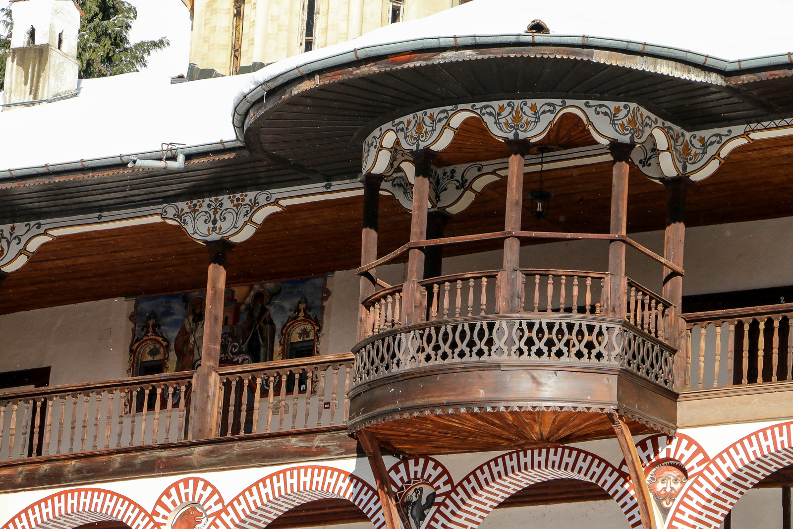 Rila Monastery living rooms