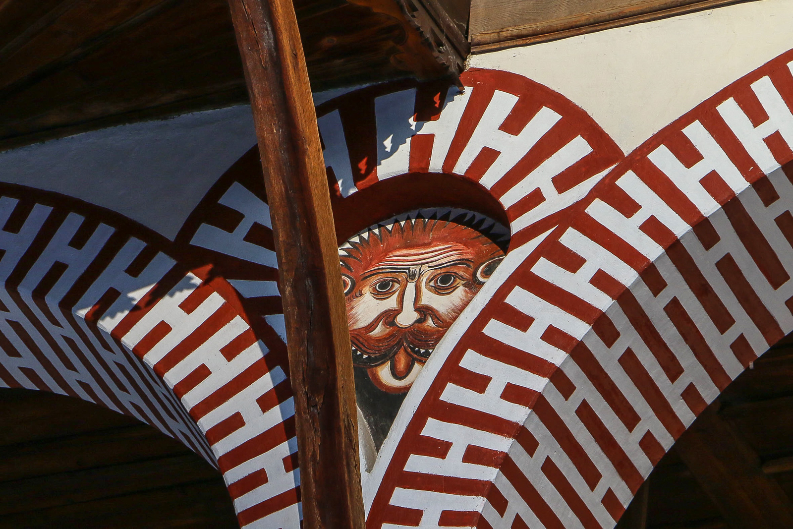 Rila Monastery Bulgaria frescoes