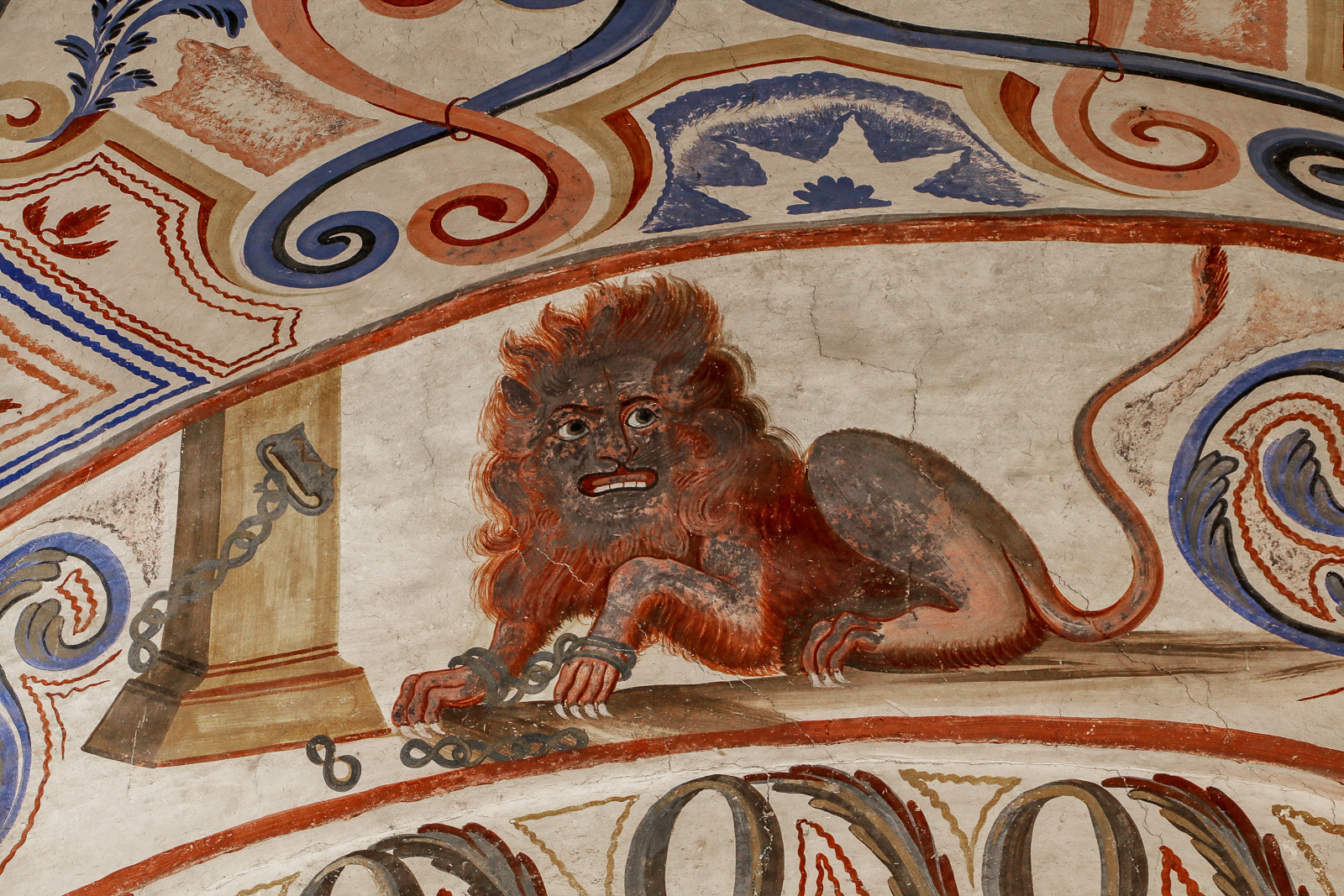 Rila Monastery Lions Bulgaria