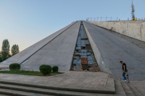 Tirana, Enver Hoxha Pyramid