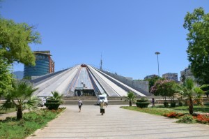 Tirana, Enver Hoxha Pyramid