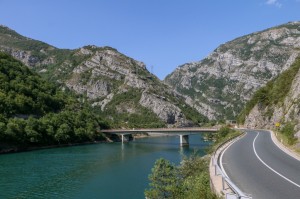 Bosnia and Herzegovina Roads, Neretva river bridge