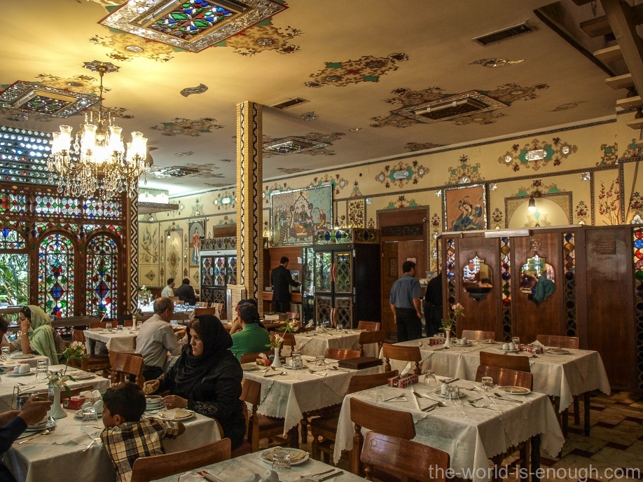 Иран, Исфахан, Restaurant Shahrzad