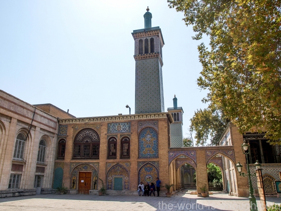 Ветряные башни во дворце Голестан в Тегеране