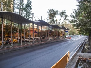 2014 Tehran City Bus Stop      