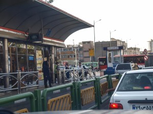 2014 Tehran City Bus Stop 2      