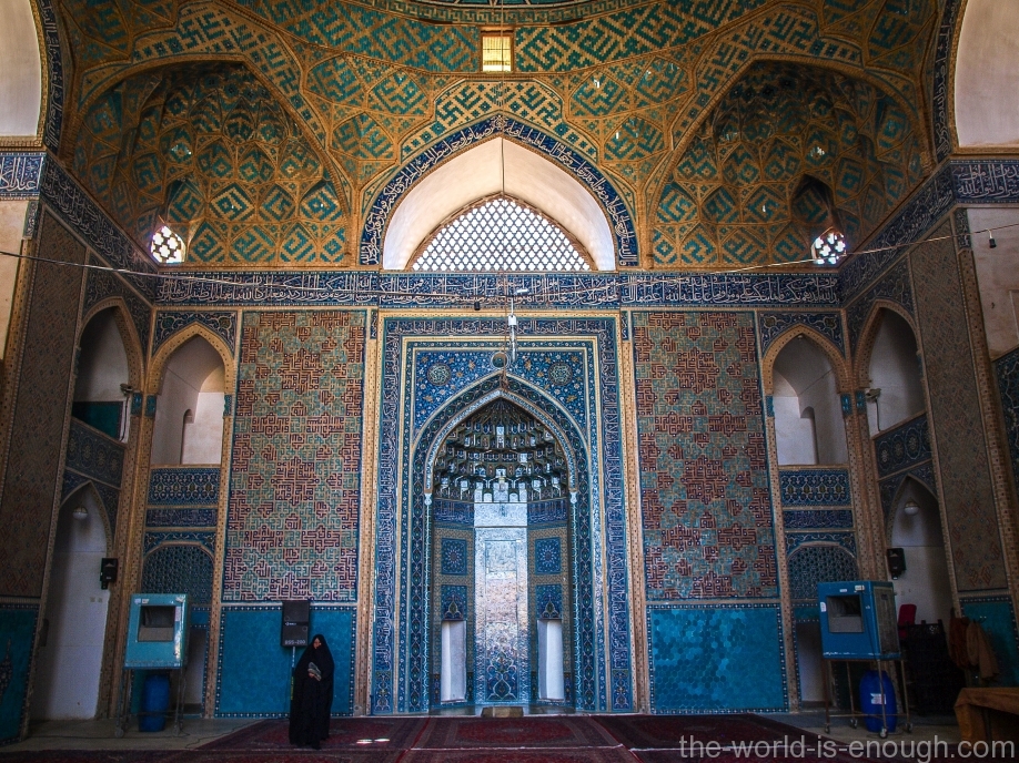 Мехраб Пятничной мечети Йезда