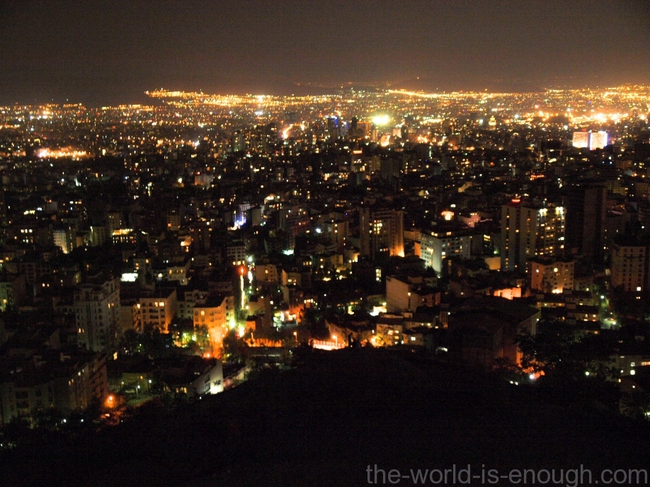 Веленжак, панорама Тегерана
