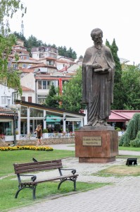 Ohrid Monument to St. Naum of Ohrid