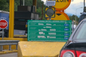 Macedonian toll road
