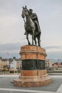 Skopje Dame Gruev Monument