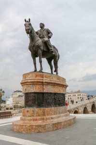 Skopje Gotse Delchev Monument
