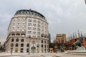 Skopje, Macedonia Square, Mariott Hotel