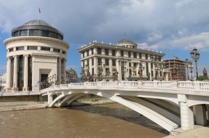 Skopje Administrative Court, Public Prosecution and Financial Police and Art Bridge