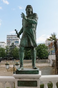 Skopje, monument to Konstantin Dejanović