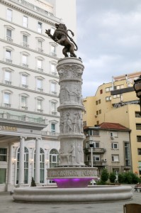 Skopje, VMRO (Internal Macedonian Revolutionary Organization) Square