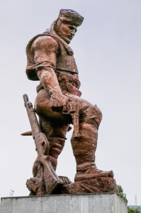 Skopje, Andon Kyoseto monument