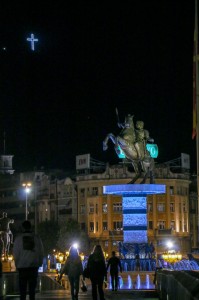 Skopje Warrior on a Horse Statue (Alexander III of Macedon)