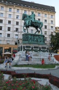 Belgrade Prince Mihailo Monument