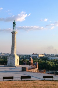 Belgrade Fortress Pobednik (The Victor) Monument