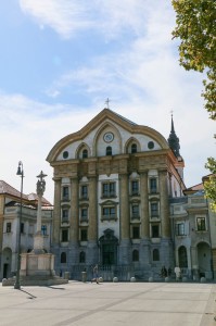 Ljubljana Ursuline Church of the Holy Trinity