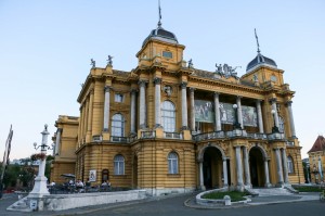 Zagreb Republic of Croatia Square, Croatian National Theatre (1895)